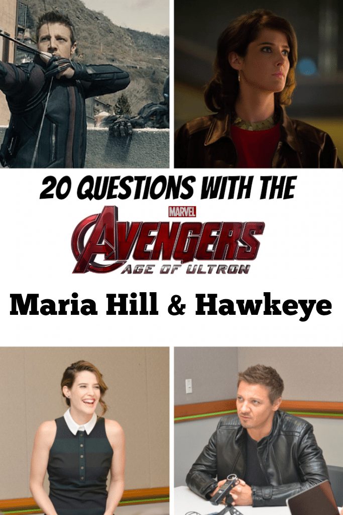 20 Questions with the Avengers: Agent Maria Hill and Hawkeye Interview