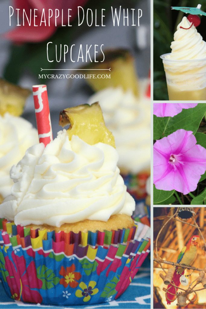 Pineapple Dole Whip Cupcakes My Crazy Good Life