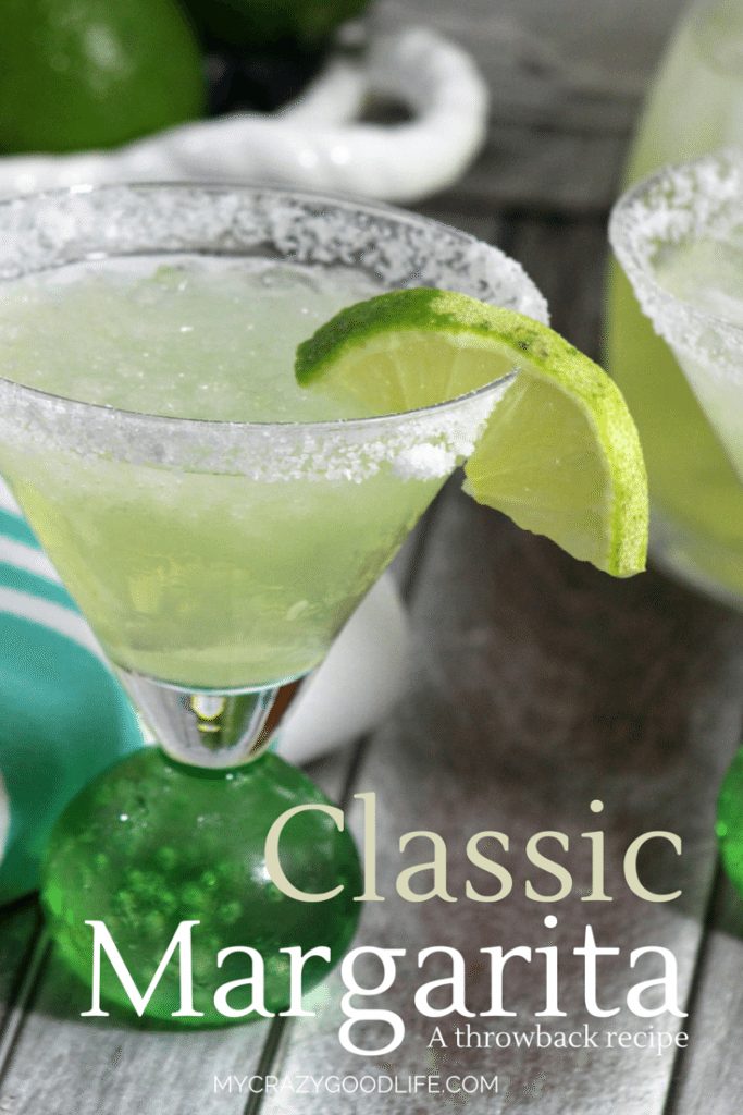 Classic margarita cocktail recipe