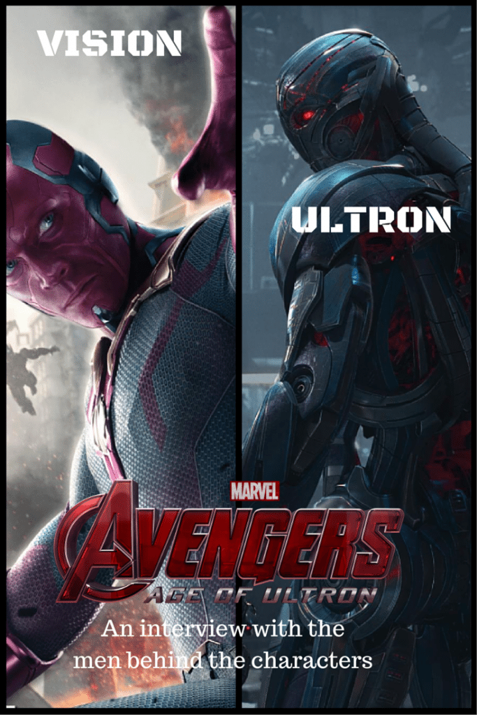 Ultron Voice James Spader and Vision Voice Paul Bettany