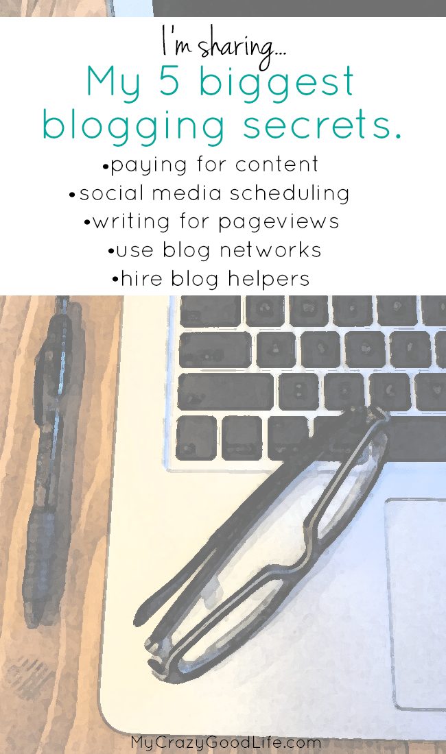 I'm sharing my biggest blogging secrets! 