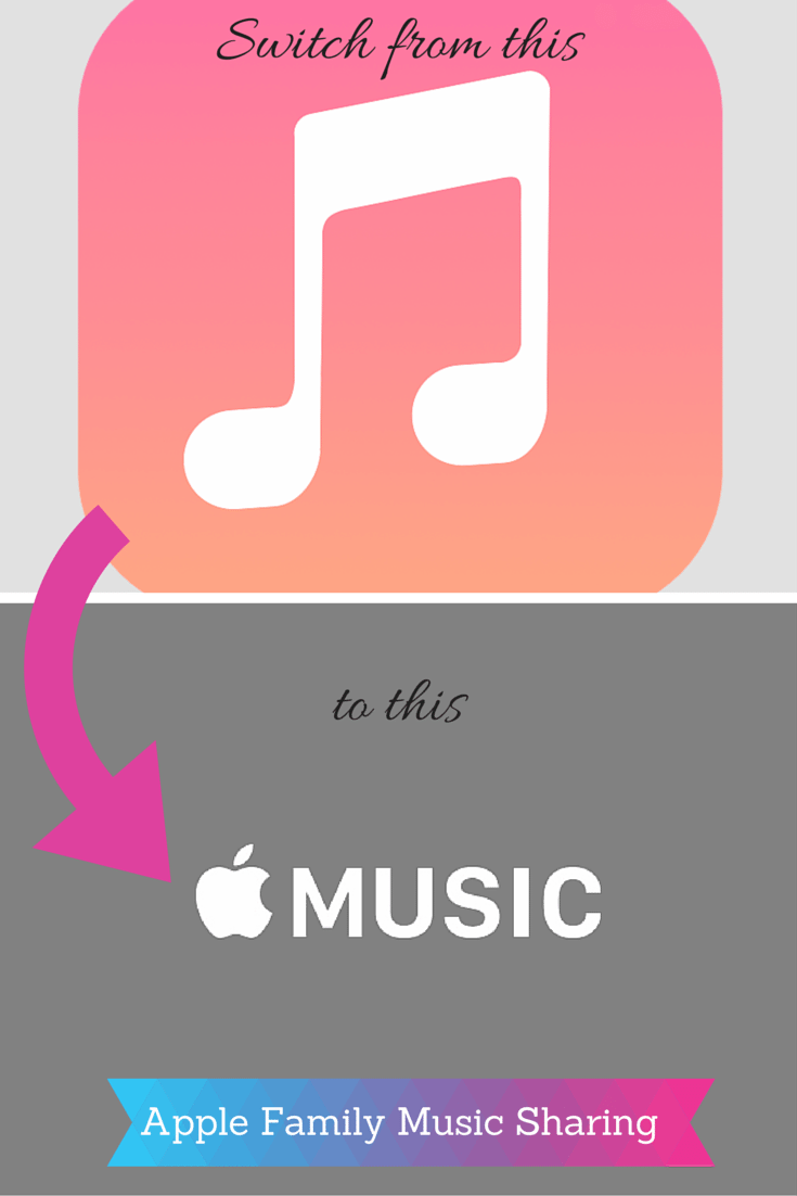 Switch from old Music to the new Apple Music Family Sharing app