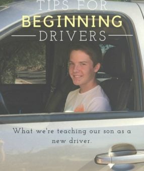 6 tips for beginning drivers