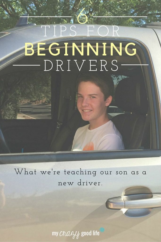 6 Tips for Beginning Drivers #MyTeenDriver