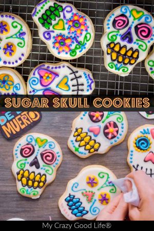 Sugar Skull Cookies : My Crazy Good Life