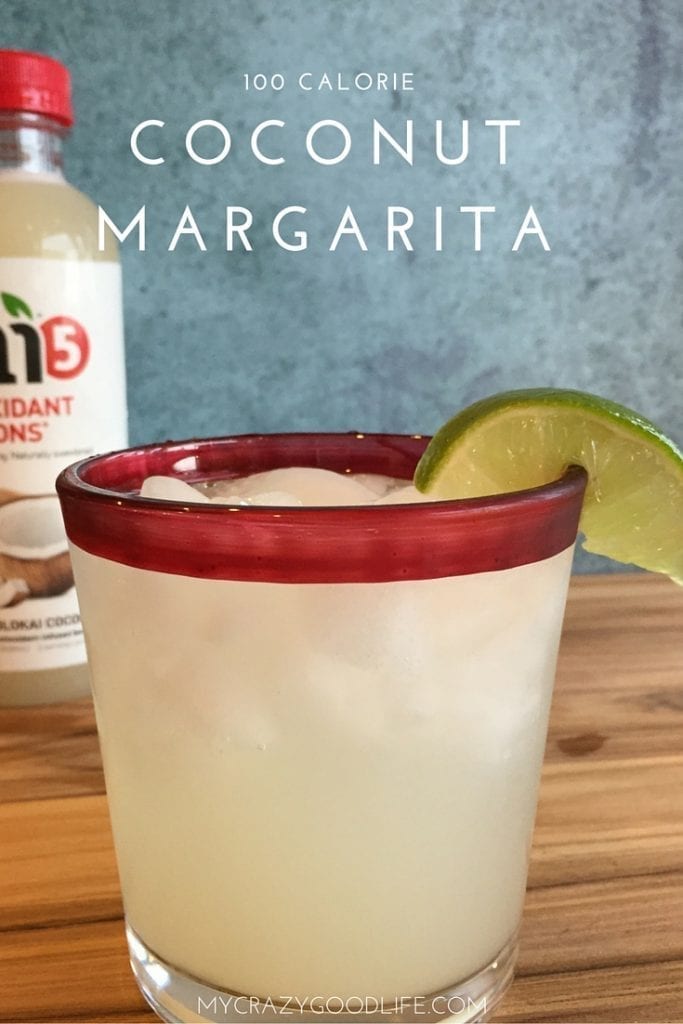 This low cal Coconut Margarita uses just a few ingredients and can take you to the beach... at least mentally. This is one of my favorite LaCroix cocktails... a LaCroix margarita! 