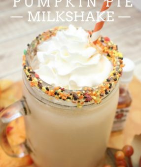 Boozy Pumpkin Pie Milkshake
