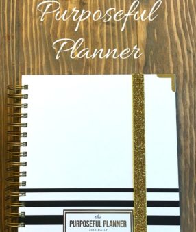A review of the Purposeful Planner