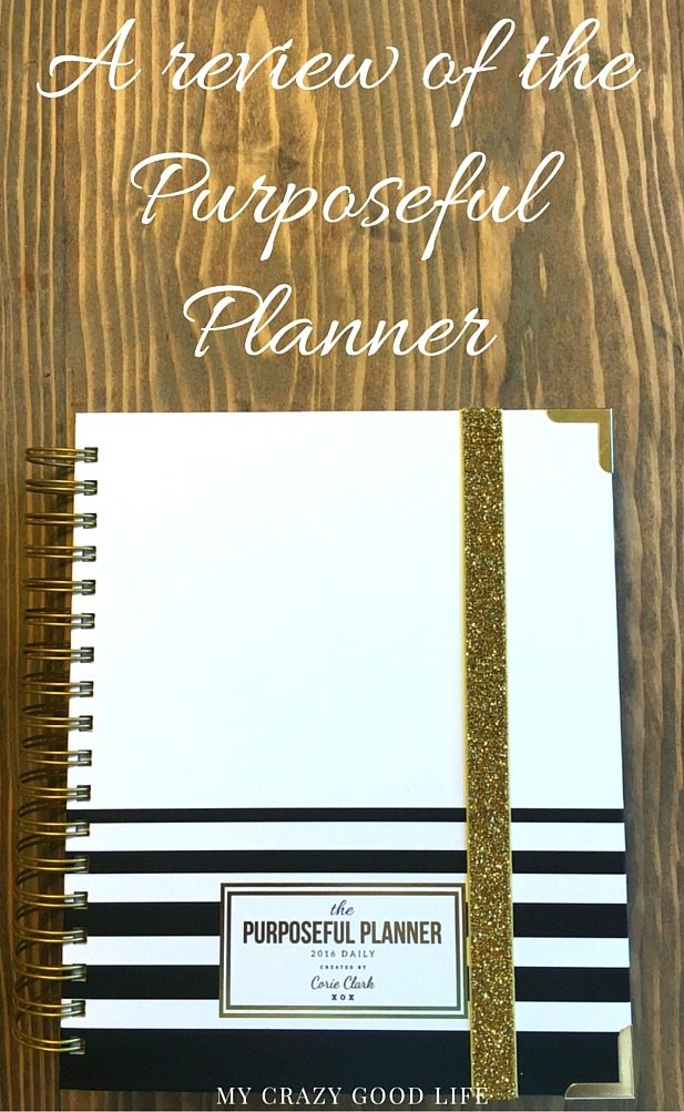 A review of the Purposeful Planner