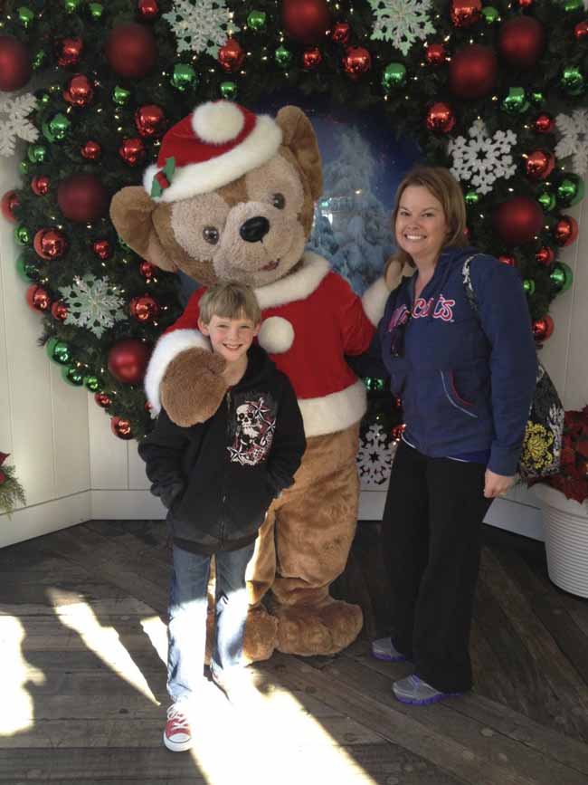 Duffy at California Adventure