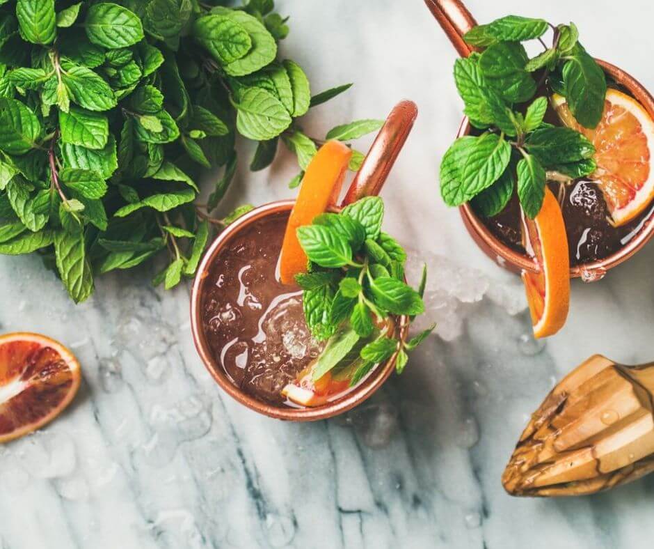 fresh and fruity Moscow Mule.