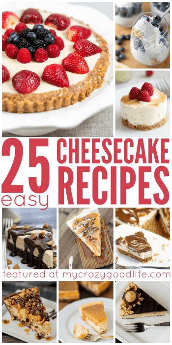 25 Easy Cheesecake Recipes