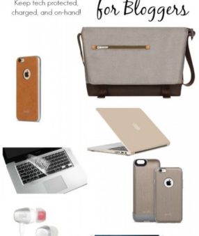 Gifts for Bloggers: Keep Tech Protected, Charged, and On Hand!