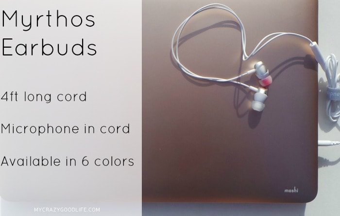 Gifts for bloggers: Myrthos Earbuds