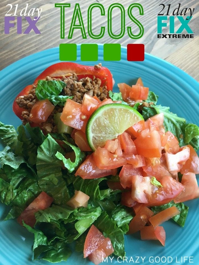 21 Day Fix Recipes by Color Container : My Crazy Good Life