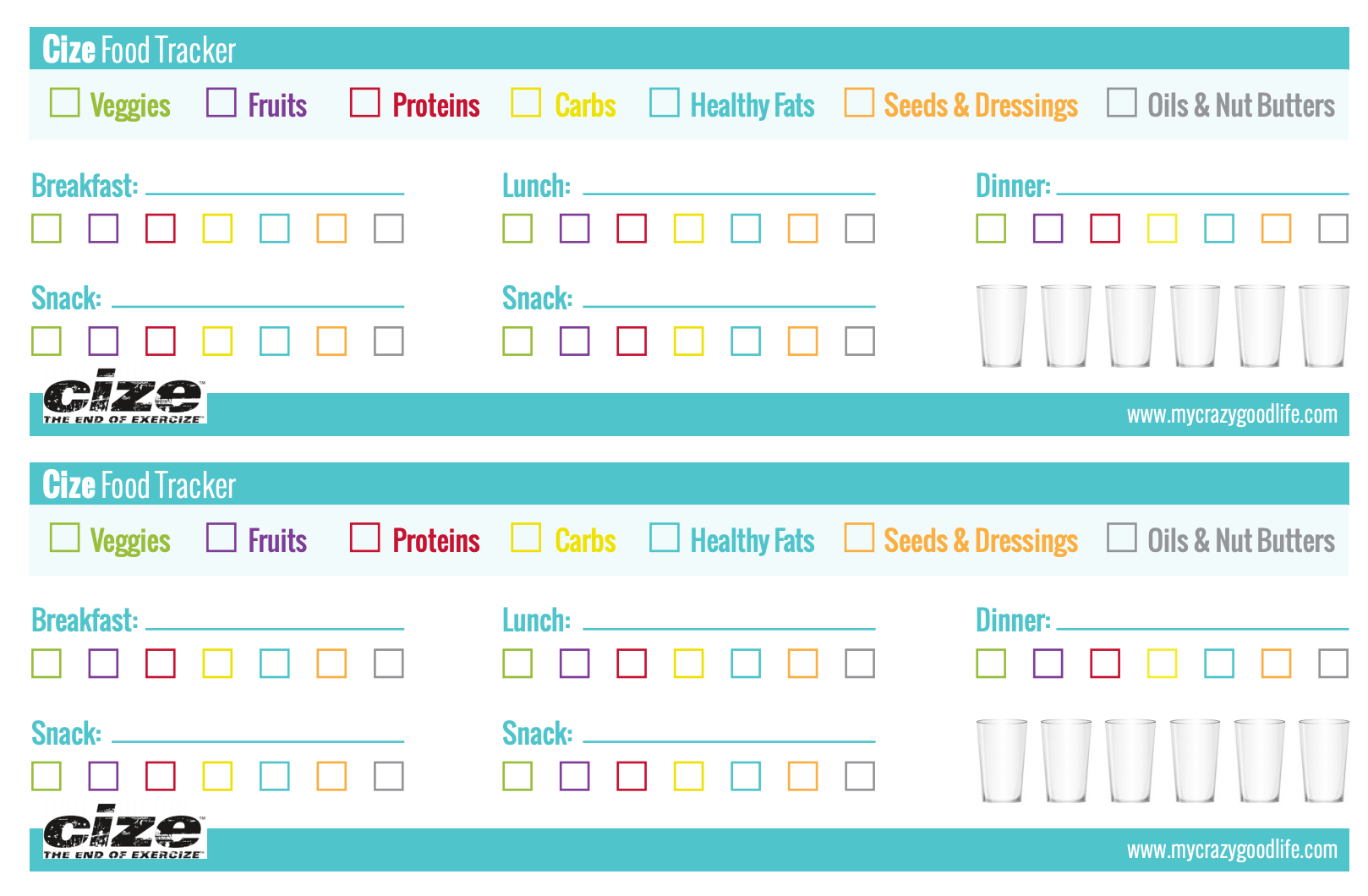 21 Day Fix Workout Schedule : My Crazy Good Life