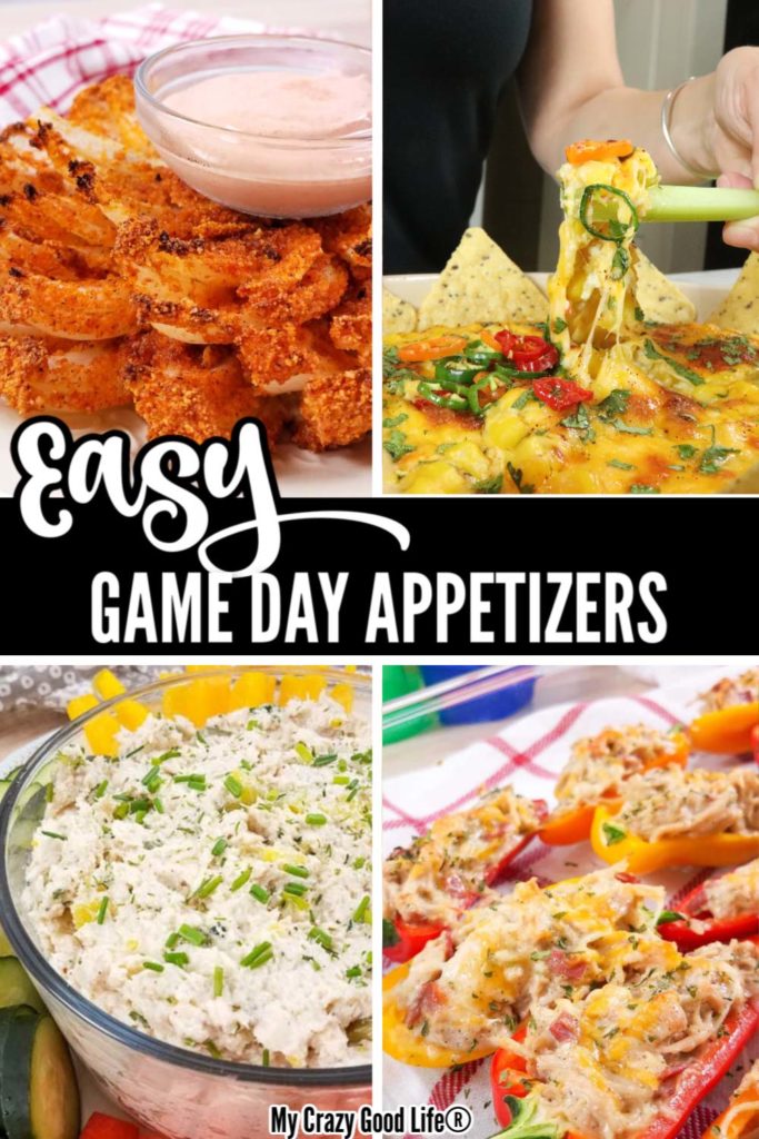 Easy and Delicious Game Day Appetizers : My Crazy Good Life