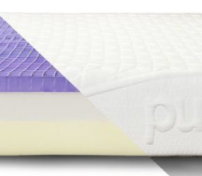Our Purple Mattress Review: The Purple mattress is a comfortable and firm mattress that we love, almost three years later. There are no soft spots or sagging, and there is no need to turn it every few months. We are thrilled with our mattress purchase and the Purple customer service. #mattress #shopping #purplemattress