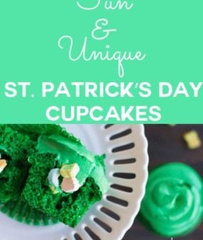 These Fun & Unique St. Patrick's Day cupcakes are adorable! Some are adult St. Patty's Day cupcakes and most are safe for kids, but all are an adorable addition to any Irish celebration!