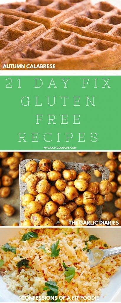 These 21 Day Fix Gluten Free recipes will help you stay on track without struggling to alter recipes to fit your gluten free lifestyle!