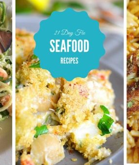 Seafood is easy to prepare and nutritious! It’s the perfect food for when you’re watching your weight. Here are my favorite 21 Day Fix seafood recipes!
