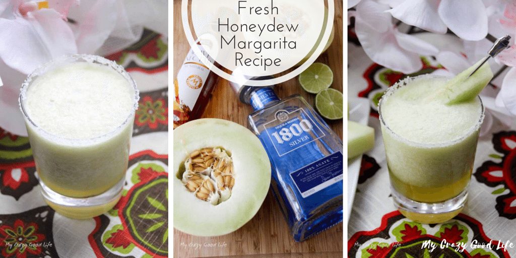 This Fresh Honeydew Margarita Recipe is perfect for hot summer days. It is refreshing, delicious, and a fun twist on the typical margarita recipes! 