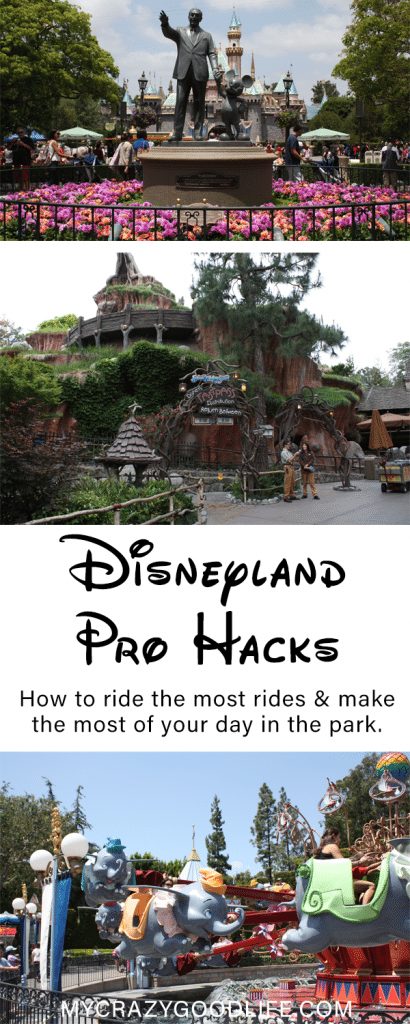 How do you make the most of every minute at Disneyland? Here are my personal Disneyland Hacks–how to ride the most rides and make the most of your day at Disneyland.