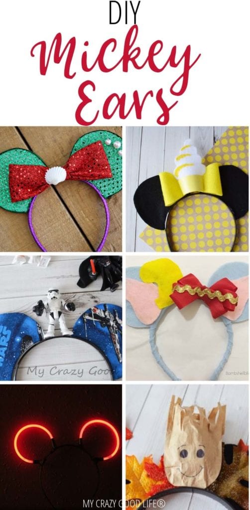 Disney Parks are great places to visit for the whole family, but bringing the whole family can get a bit costly. Instead of buying ears at the parks, make your own DIY Mickey ears at home! 