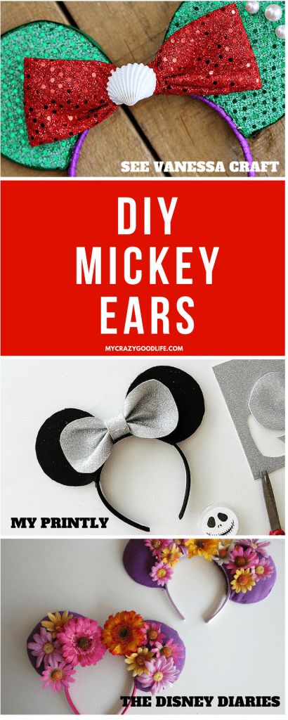 DIY Mickey Ears | My Crazy Good Life