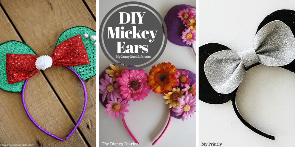 DIY Mickey Ears | My Crazy Good Life