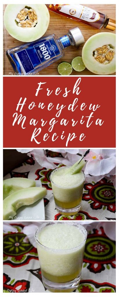 This Fresh Honeydew Margarita Recipe is perfect for hot summer days. It is refreshing, delicious, and a fun twist on the typical margarita recipes!