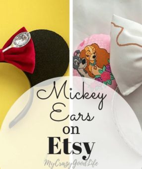 Buying Mickey Ears at the Disney parks can be costly. The online shop Etsy has some AMAZING custom Mickey Ears! Find a pair as unique as you are!