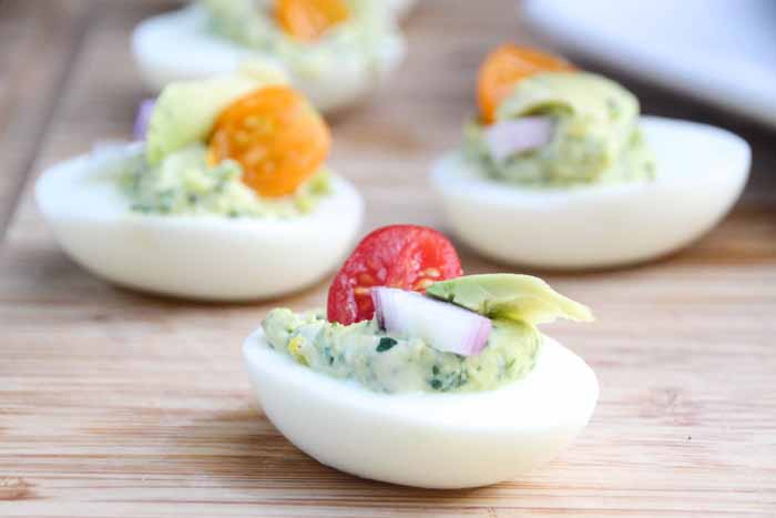 Herbed Deviled Eggs | 21 Day Fix Deviled Egg Recipe