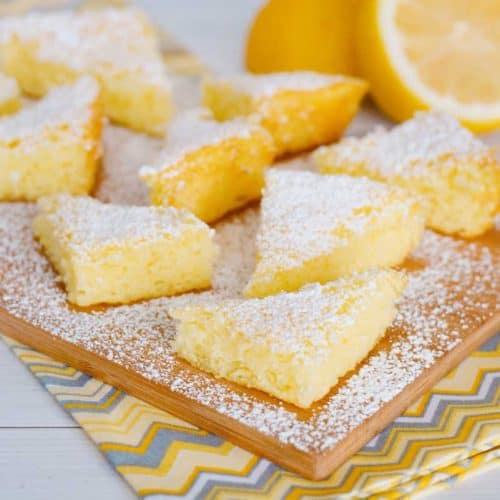 3 Ingredient Lemon Bars from Cake Mix : My Crazy Good Life