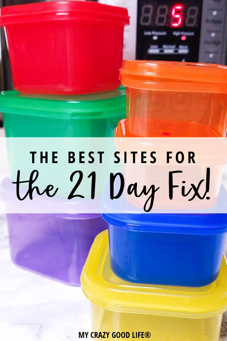The Best Websites for 21 Day Fix Info : My Crazy Good Life
