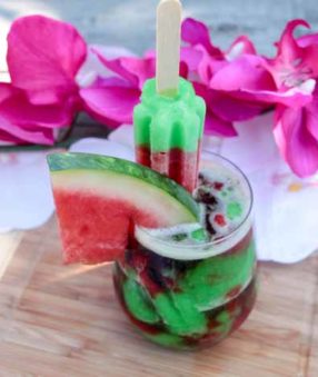 This recipe for an alcoholic Watermelon Slushie is super fun and perfect for hot summer days! What could be more delicious than an alcoholic slushie?? The perfect frozen cocktail recipe.