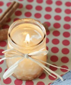 Making your own DIY cinnamon candles is easier than you might think! It's a relaxing and delightful DIY fall project that anyone will enjoy!