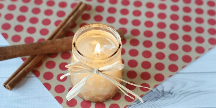 DIY Cinnamon Candles
