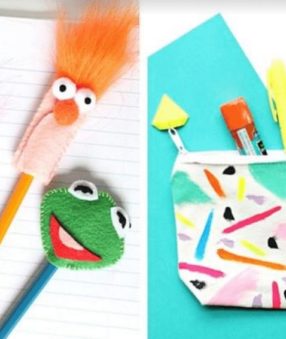 20 Awesome Back to School DIY projects to get your kids excited about the new school year! These fun back to school tutorials are the perfect summer craft project!