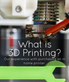 What is 3D Printing? It's the future of printing! Here are the basics of in home 3D printing, as well as some of the fun objects we've been printing!