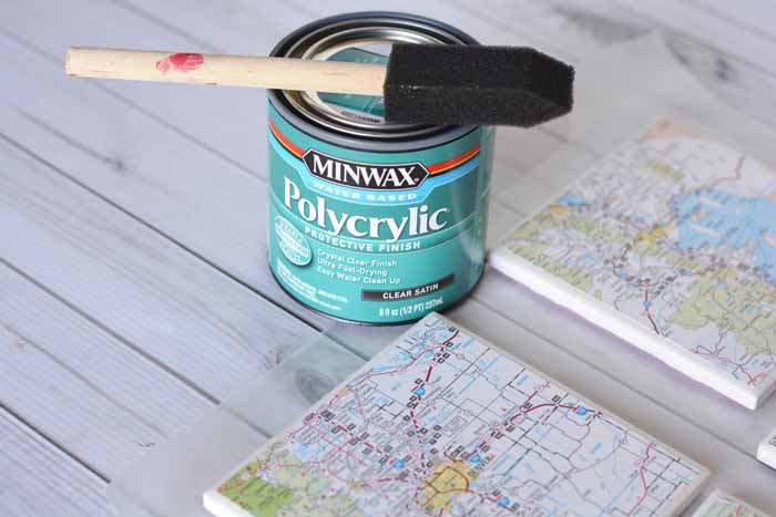 Being a travel lover is hard when there are no trips on the horizon. Fill the travel gap with these DIY Map Coasters, show off your love of travel in style!