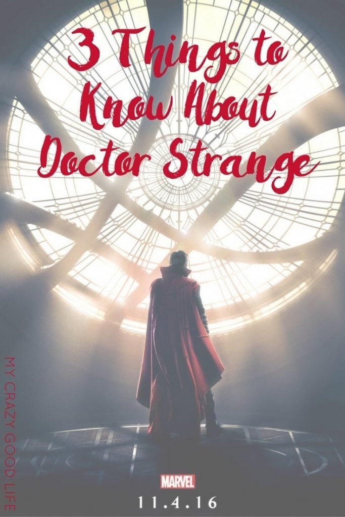 Doctor Strange is a little... strange. Here are three things to know about Doctor Strange before you see the newest Marvel movie in theaters November 4th. 