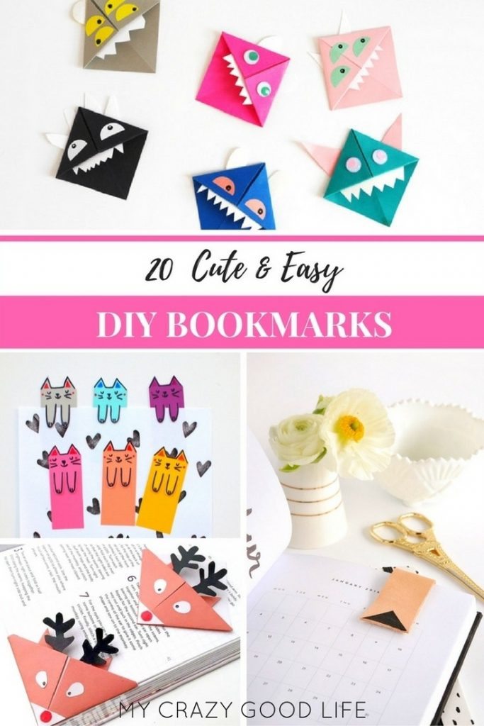 DIY Bookmarks : My Crazy Good Life