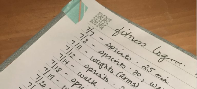 Why You Need a Bullet Journal for Fitness