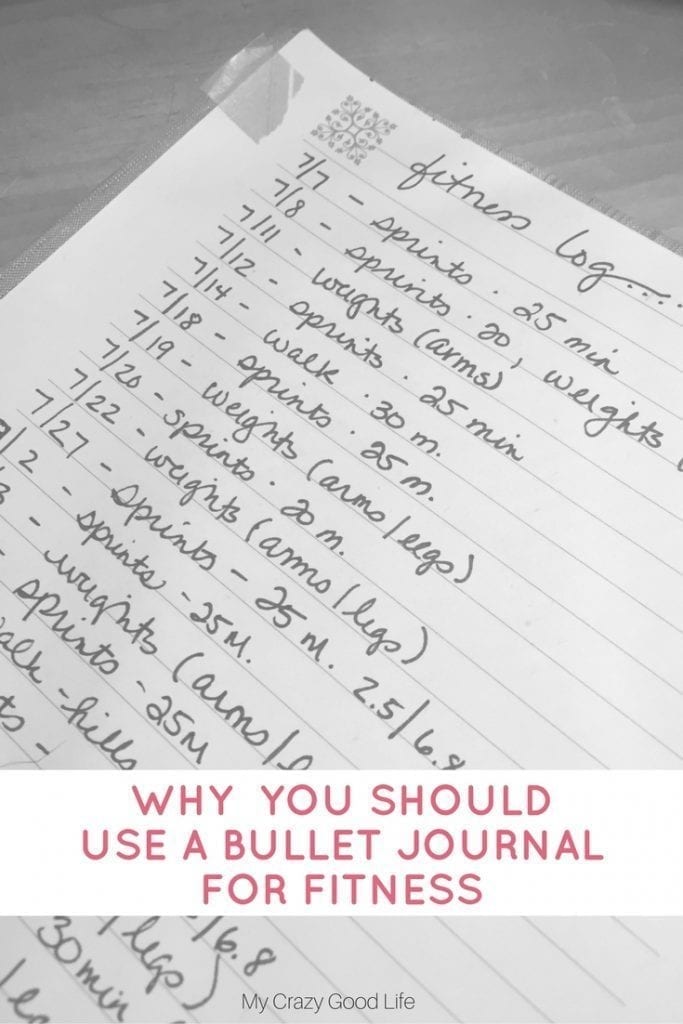 Why You Should Use a Bullet Journal for Fitness