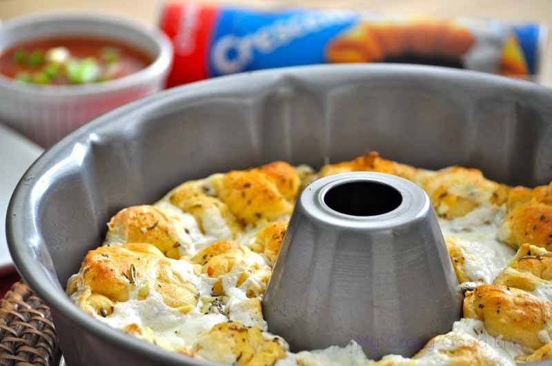 This Garlic Monkey Bread recipe is a delicious side! I partnered with Pillsbury to bring you our favorite savory garlic buttery monkey bread recipe.