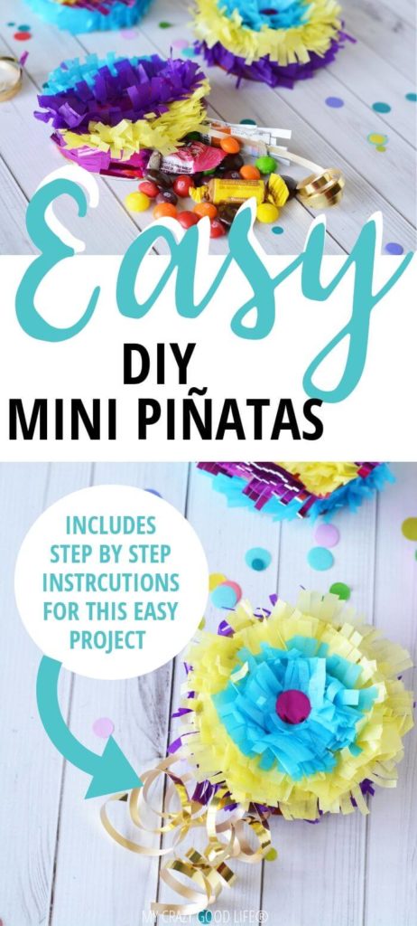 How to Make Mini Piñatas : My Crazy Good Life