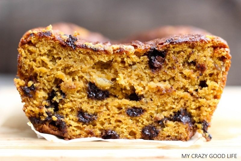 Make some Banana Pumpkin bread with Chocolate Chips, it's bread...disguised as dessert! The Baileys and Bourbon icing takes it the extra, delicious, mile! 