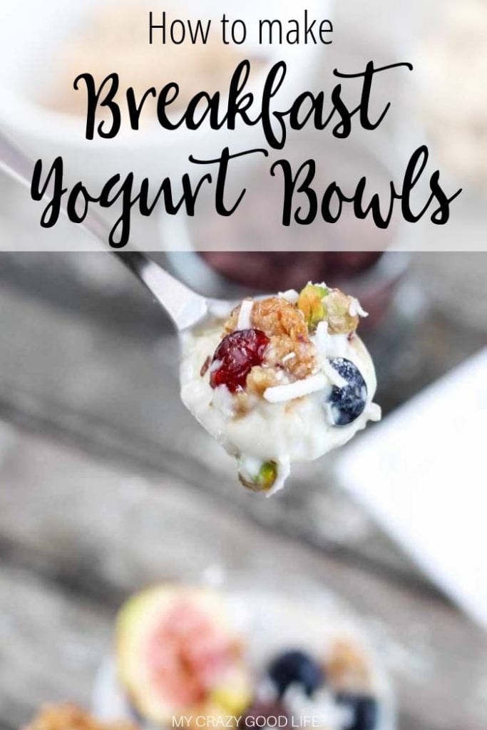 One way you can combat that early morning slump is by making these breakfast yogurt bowls. It's got a lot of simple ingredients, tons of flavor, and lots of healthy grains and protein to keep you focused until lunch.