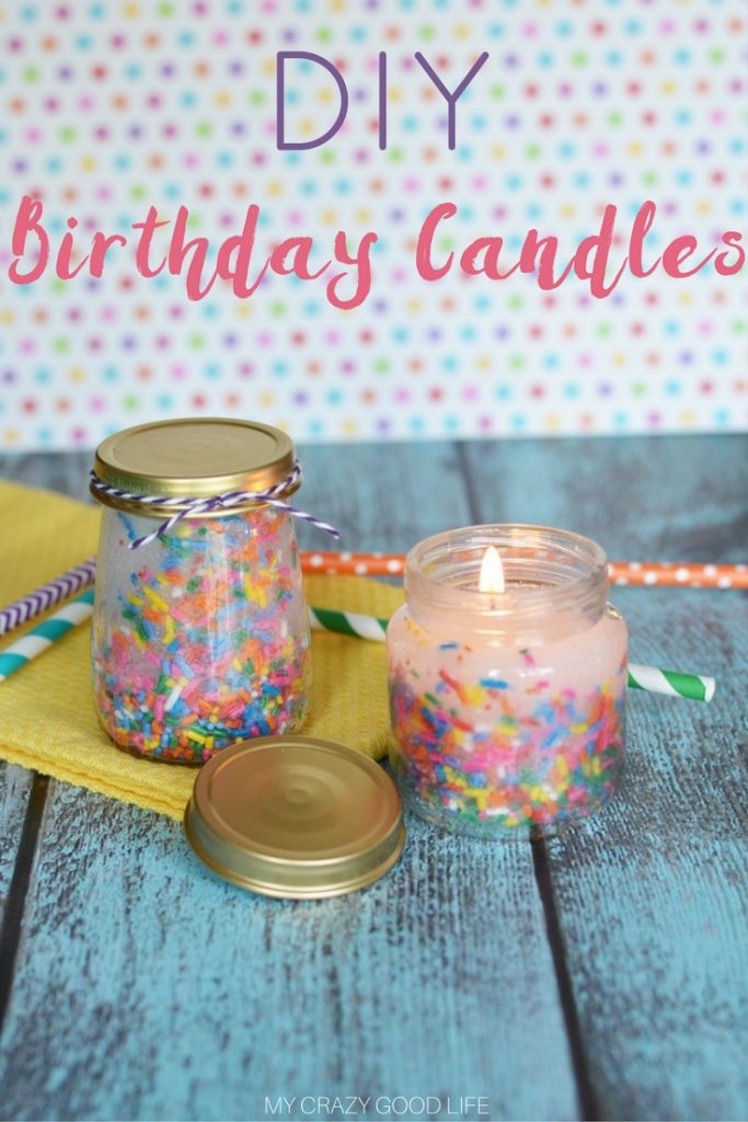 Make some of these festive and beautiful DIY birthday candles. They're fun, easy, and make a great addition to any DIY gift basket! 